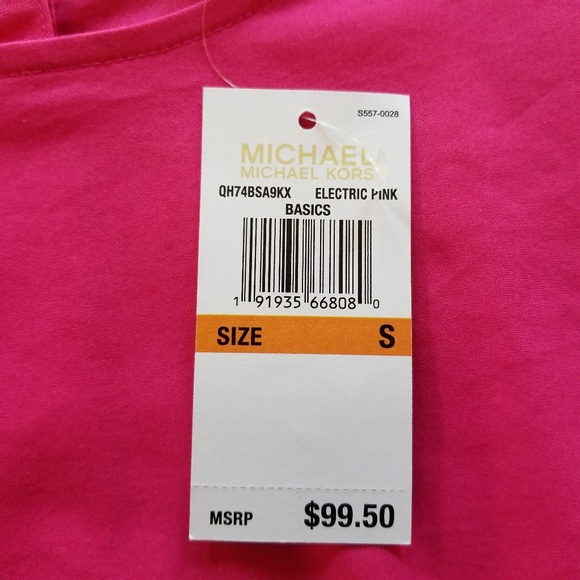 Michael Kors Shirt Size Small Pink - Picture 6 of 11